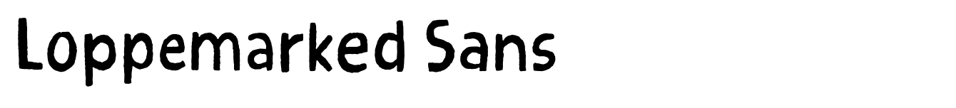 Loppemarked Sans